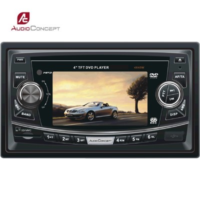AudioConcept AC 170DV D-ISO DVD/VCD/CD/MP3/WMA TFT-Tuner