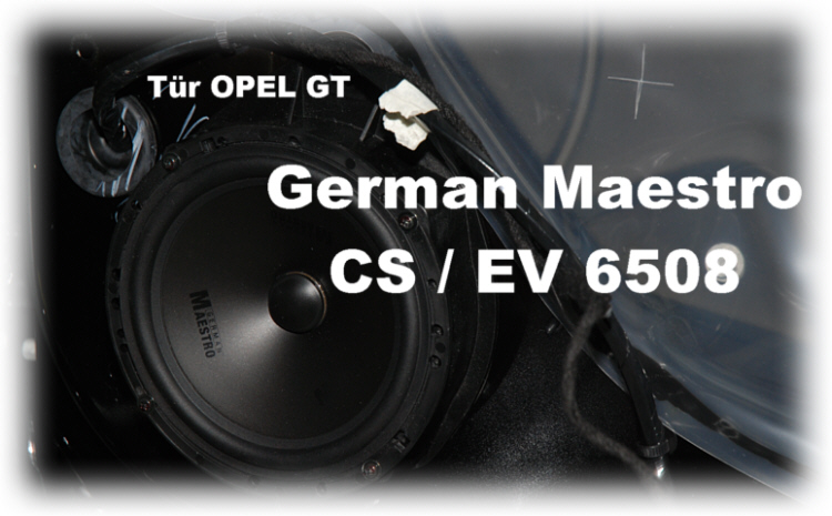 Trlautsprecher OPEL GT German Maestro EV 6508