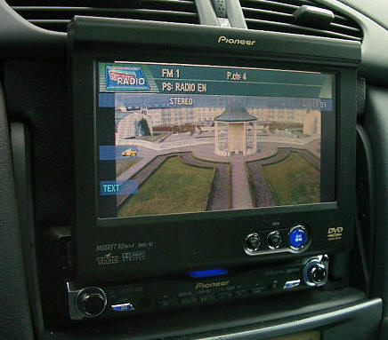 Einbau Pioneer X1 im Renault Laguna II