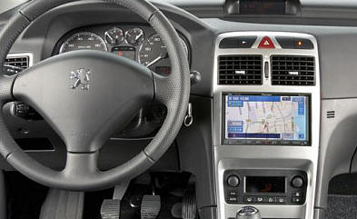 Einbau im Peugeot 307